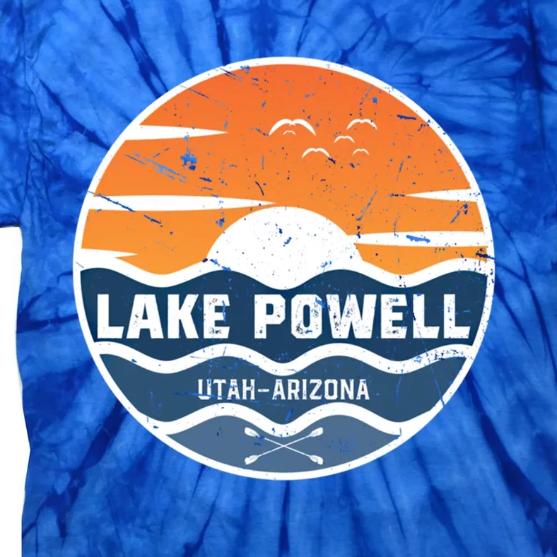 Lake Powell Utah Arizona Funny Gift Lake Powell Great Gift Tie-Dye T-Shirt