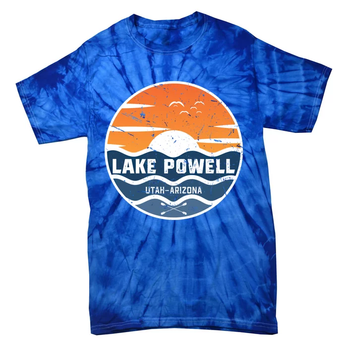 Lake Powell Utah Arizona Funny Gift Lake Powell Great Gift Tie-Dye T-Shirt