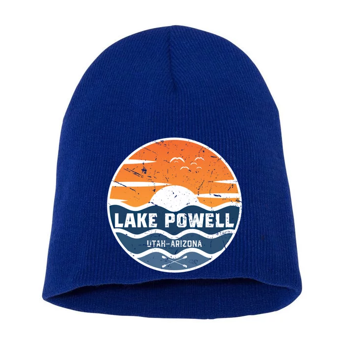 Lake Powell Utah Arizona Funny Gift Lake Powell Great Gift Short Acrylic Beanie