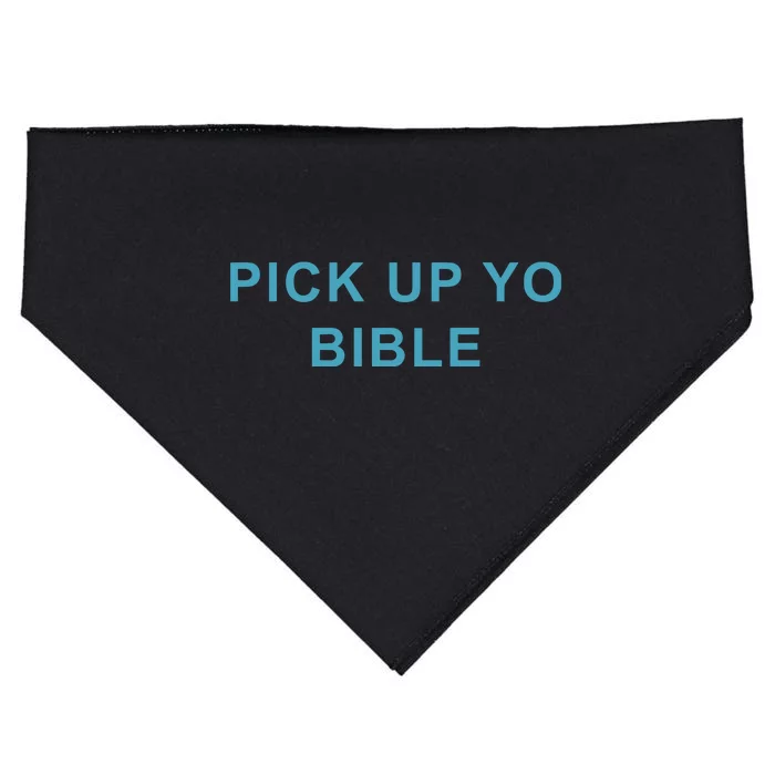 Limited Pick Up Yo Bible USA-Made Doggie Bandana