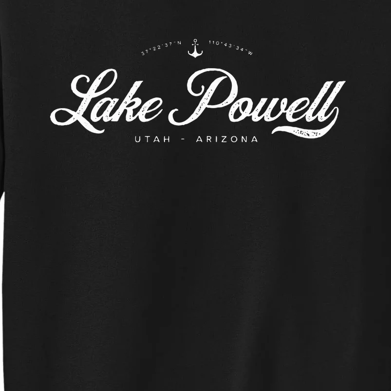 Lake Powell Utah Arizona Tall Sweatshirt