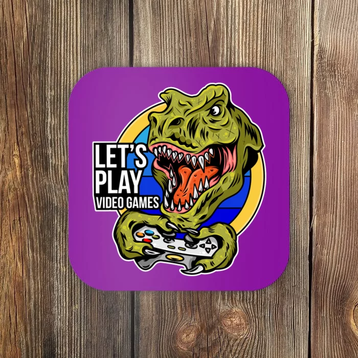 Lets Play Video Games T Rex Coaster