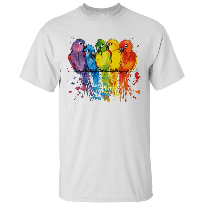 Love Parrot Women Parrot Lovers Tall T-Shirt