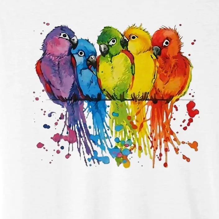 Love Parrot Women Parrot Lovers ChromaSoft Performance T-Shirt