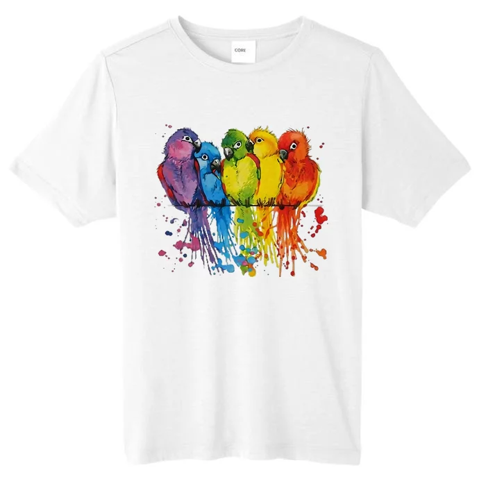 Love Parrot Women Parrot Lovers ChromaSoft Performance T-Shirt