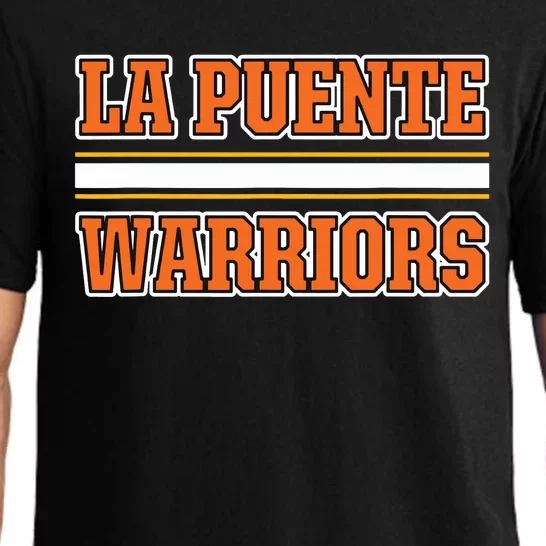 La Puente Warriors Horizontal Stripes Pajama Set