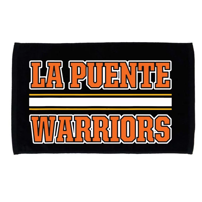 La Puente Warriors Horizontal Stripes Microfiber Hand Towel