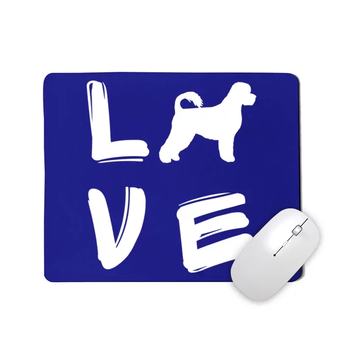 Love Portuguese Water Dog Gift Mousepad