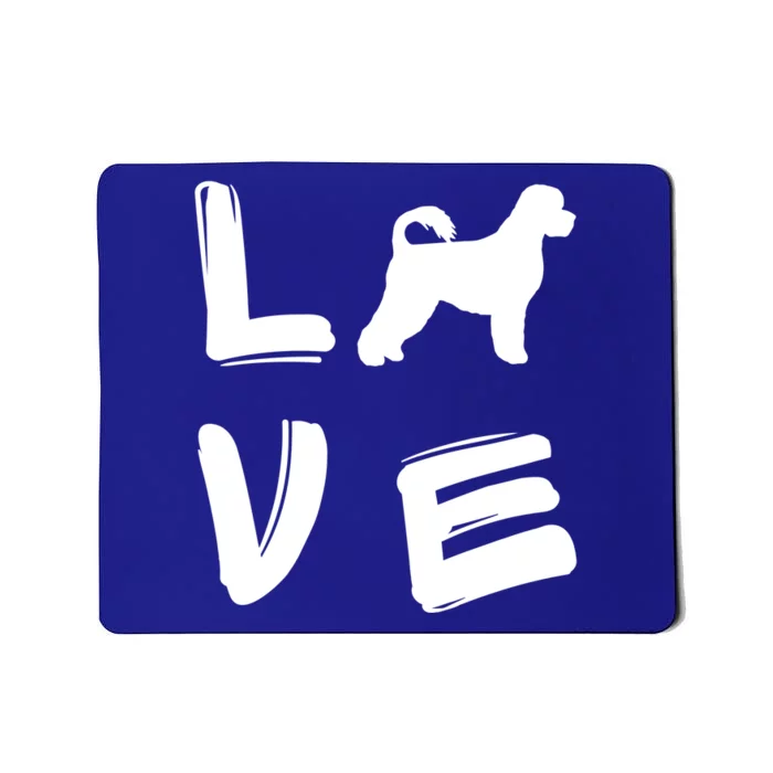 Love Portuguese Water Dog Gift Mousepad