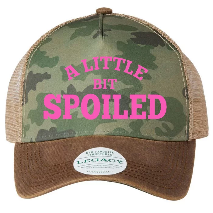 Light Pink Women A Little Bit Spoiled Legacy Tie Dye Trucker Hat