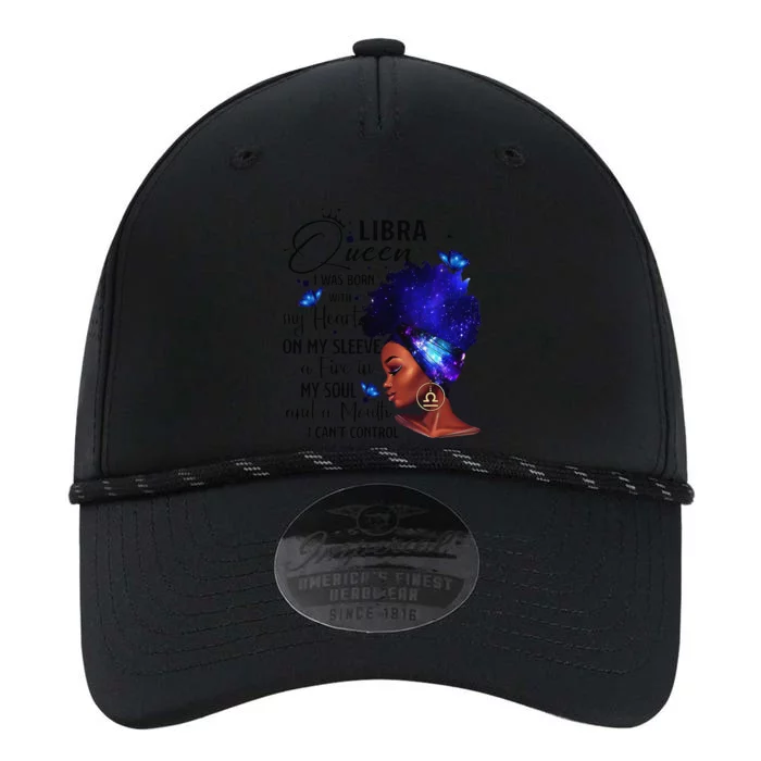 Libra Queen Afro Melanin Birthday Gift For Black Wo Performance The Dyno Cap