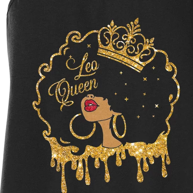 Leo Queens Are Born in July 23 August 22 Birthday Women's Racerback Tank