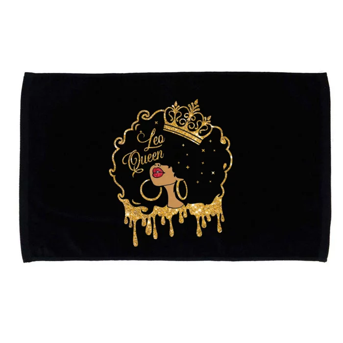 Leo Queens Are Born in July 23 - August 22 Birthday Microfiber Hand Towel