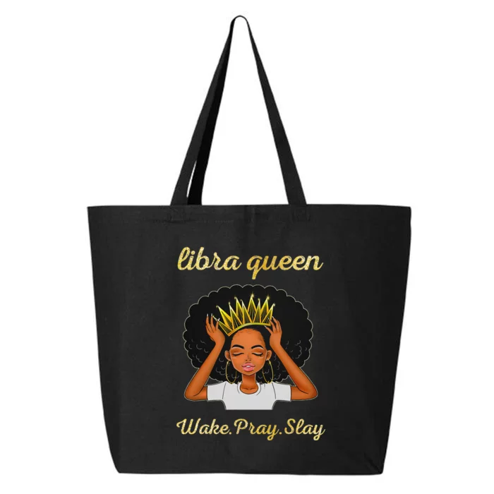 Libra Queens Black Queen September October Birthday 25L Jumbo Tote