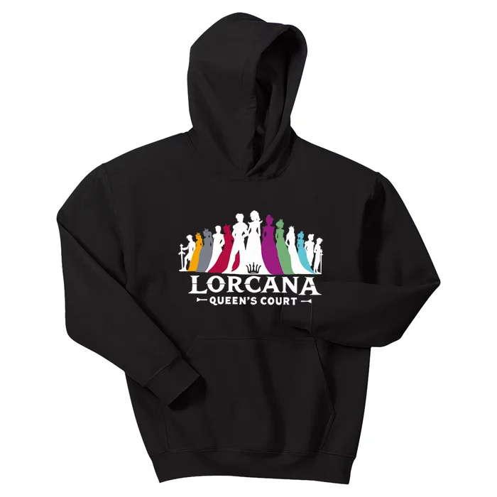 Lorcana Queens Court Kids Hoodie