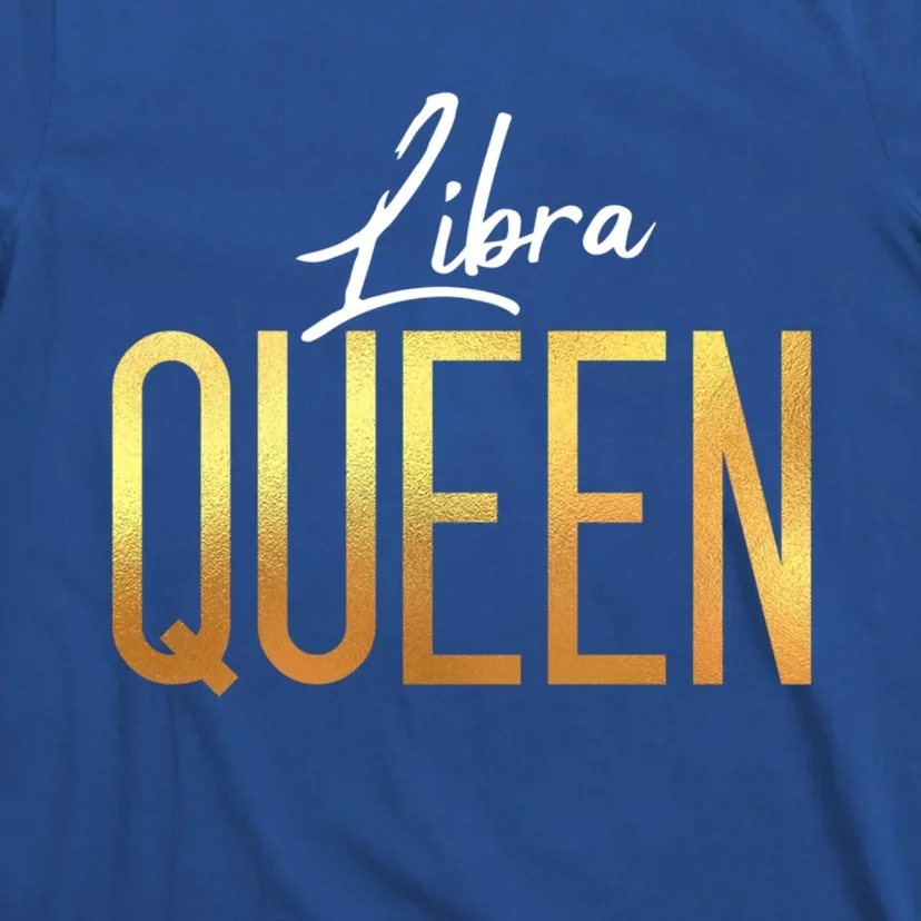 Libra Queen / Classy Libra Birthday Astrology Sign Gift T-Shirt