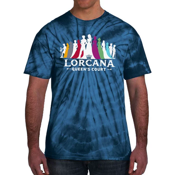 Lorcana QueenS Court Premium Tie-Dye T-Shirt