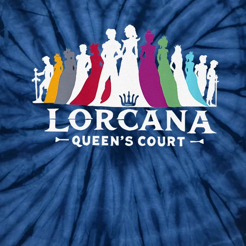 Lorcana QueenS Court Premium Tie-Dye T-Shirt