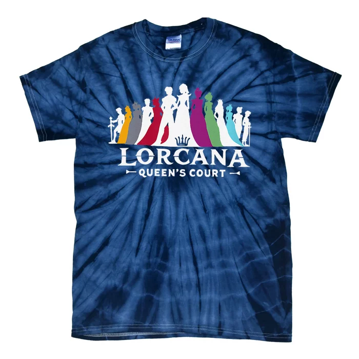 Lorcana QueenS Court Premium Tie-Dye T-Shirt