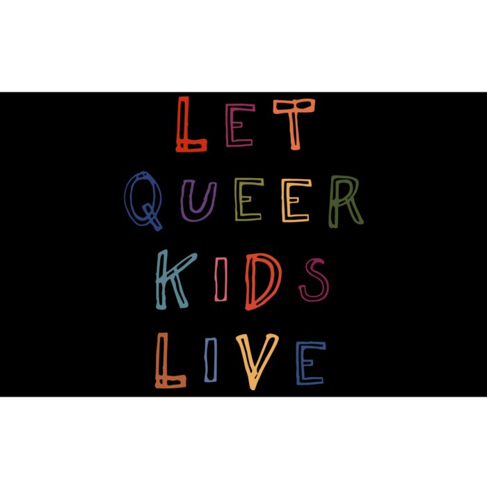 Let Queer K.I.D.S Live Protect Non Binary Bumper Sticker