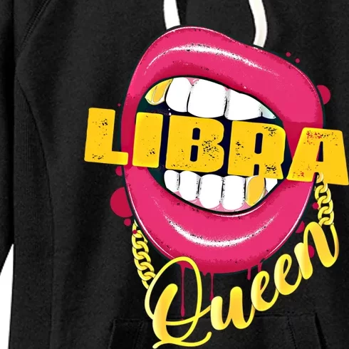 Libra Queen Libra Zodiac Gift Gift Women's Fleece Hoodie