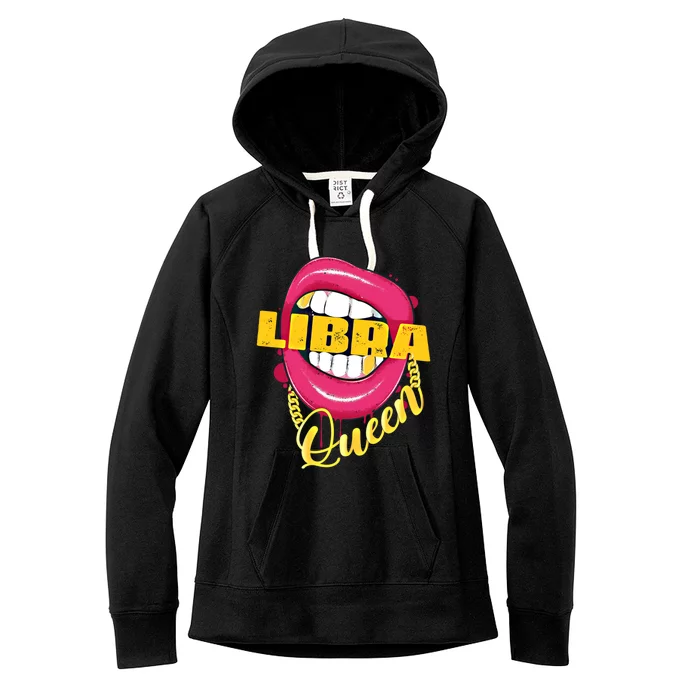 Libra Queen Libra Zodiac Gift Gift Women's Fleece Hoodie