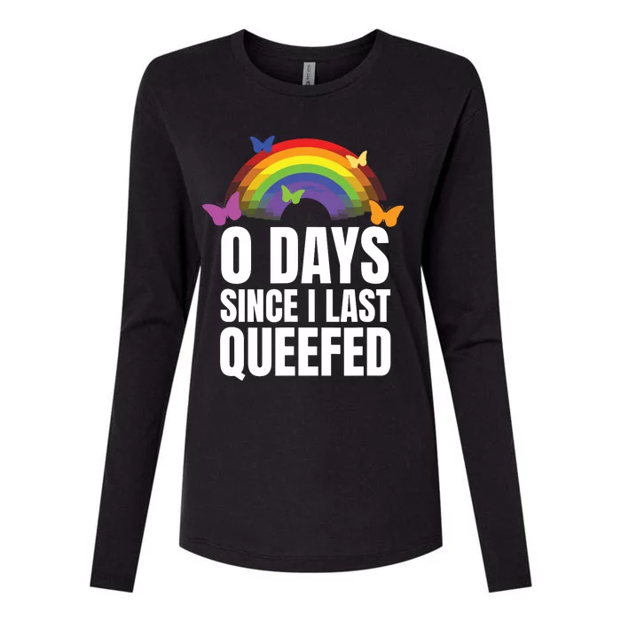 Love Queefing Queef Joke Funny Queefed Embarrassing Womens Cotton Relaxed Long Sleeve T-Shirt