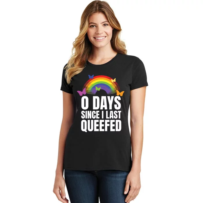 Love Queefing Queef Joke Funny Queefed Embarrassing Women's T-Shirt