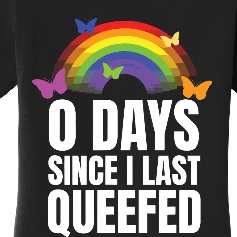 Love Queefing Queef Joke Funny Queefed Embarrassing Women's T-Shirt