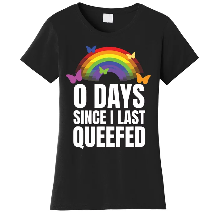 Love Queefing Queef Joke Funny Queefed Embarrassing Women's T-Shirt