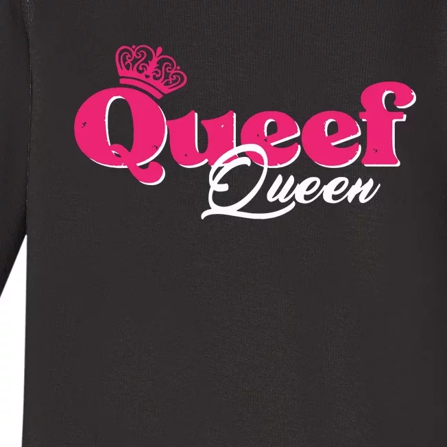 Love Queefing Queef Funny Queefed Embarrassing Adult Humor Baby Long Sleeve Bodysuit