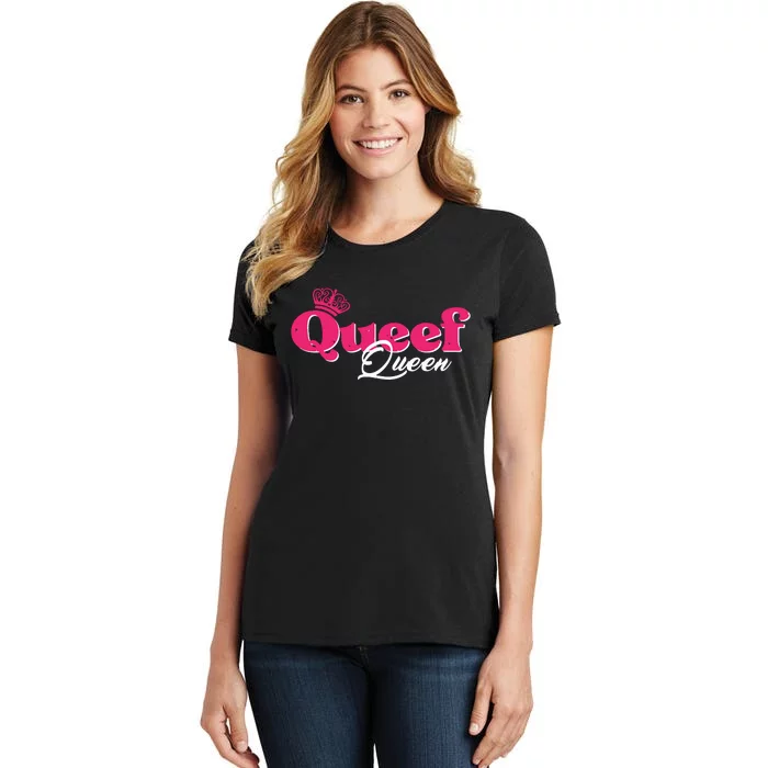 Love Queefing Queef Funny Queefed Embarrassing Adult Humor Women's T-Shirt