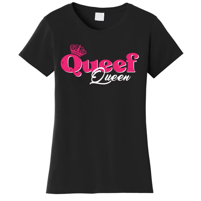 Love Queefing Queef Funny Queefed Embarrassing Adult Humor Women's T-Shirt