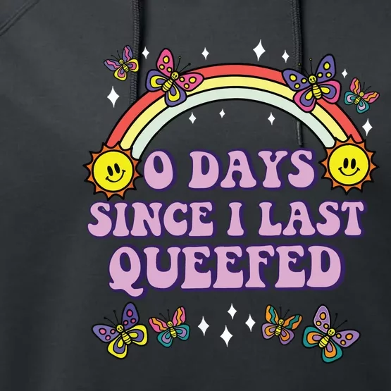 Love Queefing Queef Funny Queefed Embarrassing Performance Fleece Hoodie