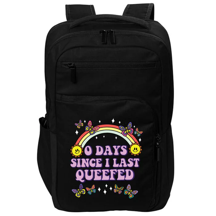 Love Queefing Queef Funny Queefed Embarrassing Impact Tech Backpack