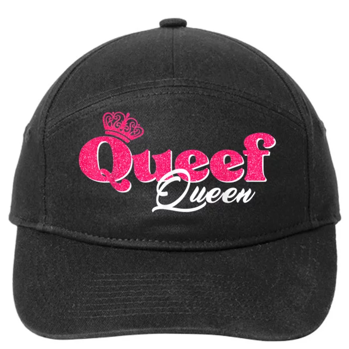 Love Queefing Queef Funny Queefed Embarrassing Adult Humor 7-Panel Snapback Hat