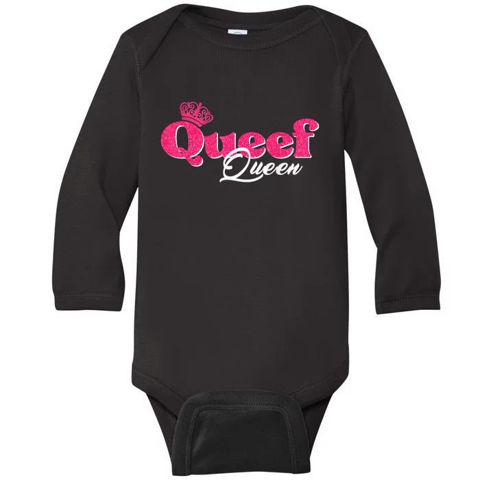 Love Queefing Queef Funny Queefed Embarrassing Adult Humor Baby Long Sleeve Bodysuit