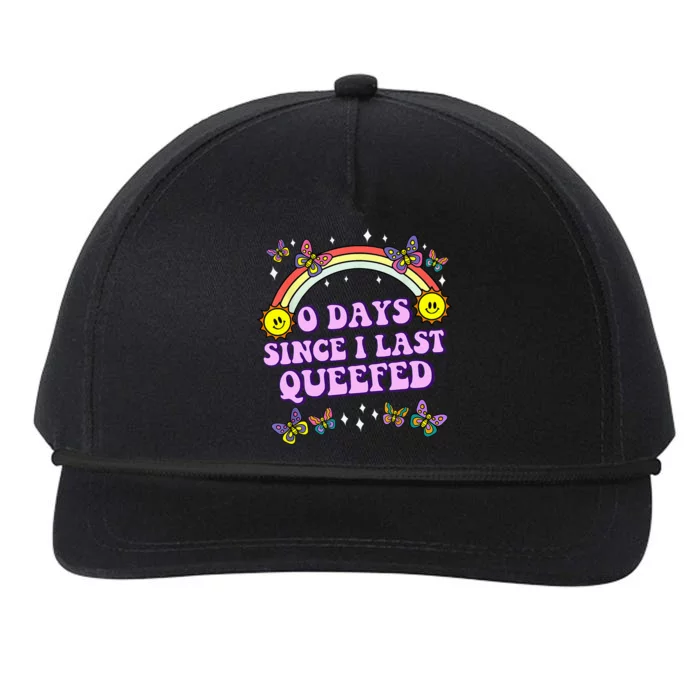 Love Queefing Queef Funny Queefed Embarrassing Snapback Five-Panel Rope Hat