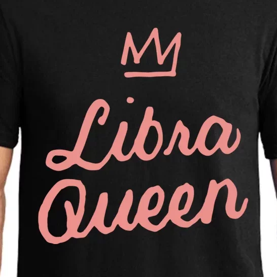 Libra Queen September Or October Birthday Zodiac Funny Gift Pajama Set