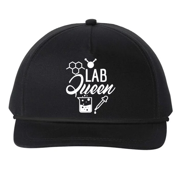 Lab Queen Shirt Laboratory Science Female Scientist Gift TShirt Snapback Five-Panel Rope Hat