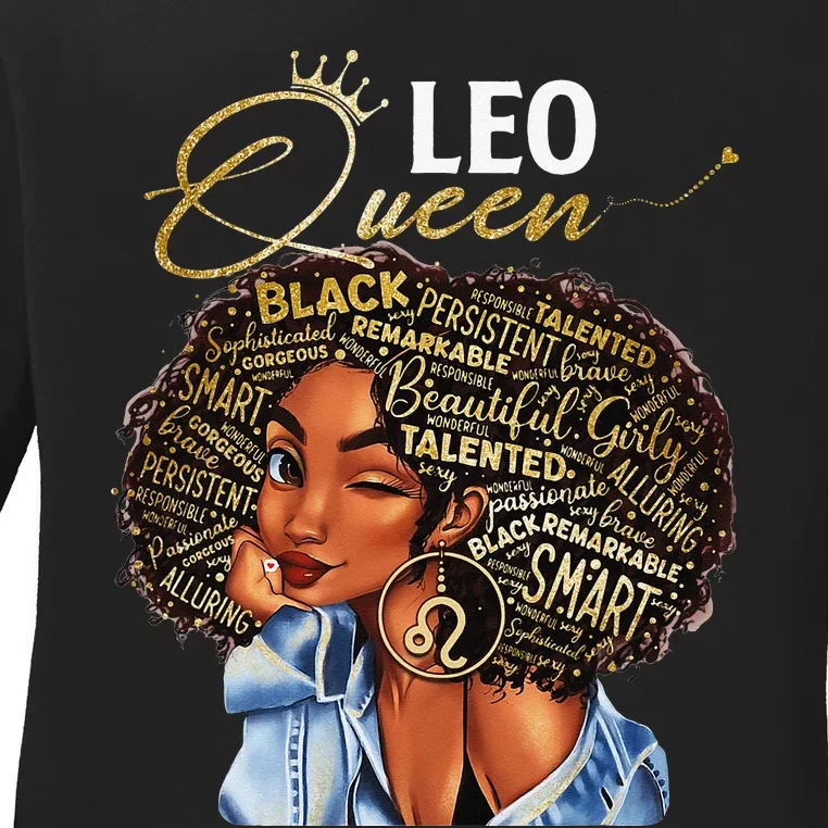 Leo Queen Sweet As Candy Birthday Gift For Black Wo Ladies Long Sleeve Shirt