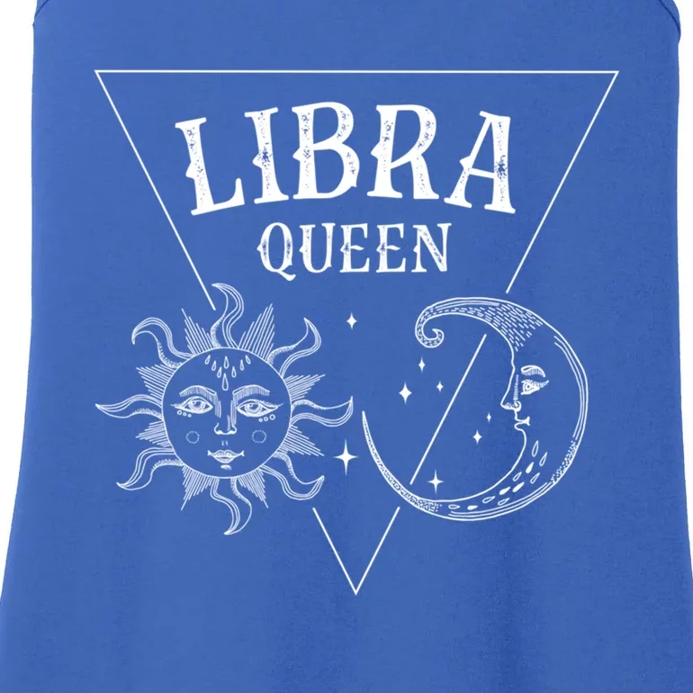 Libra Queen / Tarot Sun And Moon Libra Birthday Astrology Gift Ladies Essential Tank