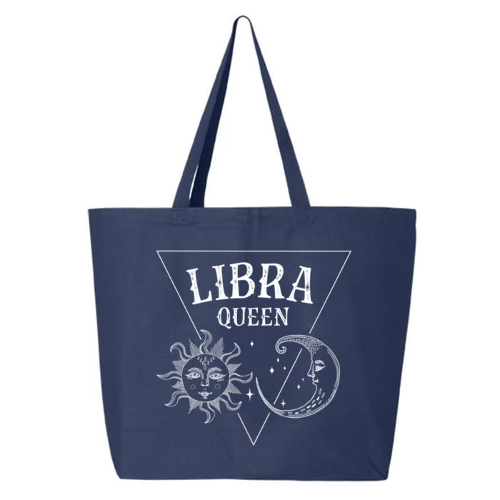 Libra Queen / Tarot Sun And Moon Libra Birthday Astrology Gift 25L Jumbo Tote