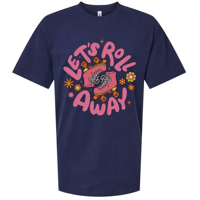 Let's Roll Away Skate Sueded Cloud Jersey T-Shirt