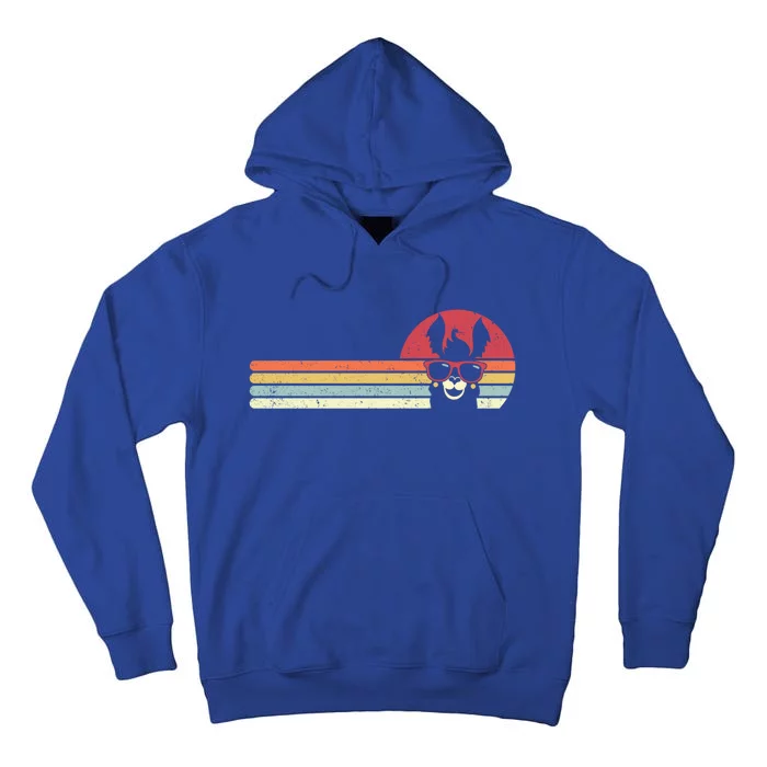 Llama Retro Alpaca Gift Tall Hoodie