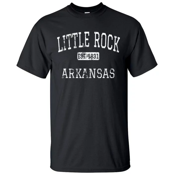 Little Rock Arkansas Ar Vintage Tall T-Shirt