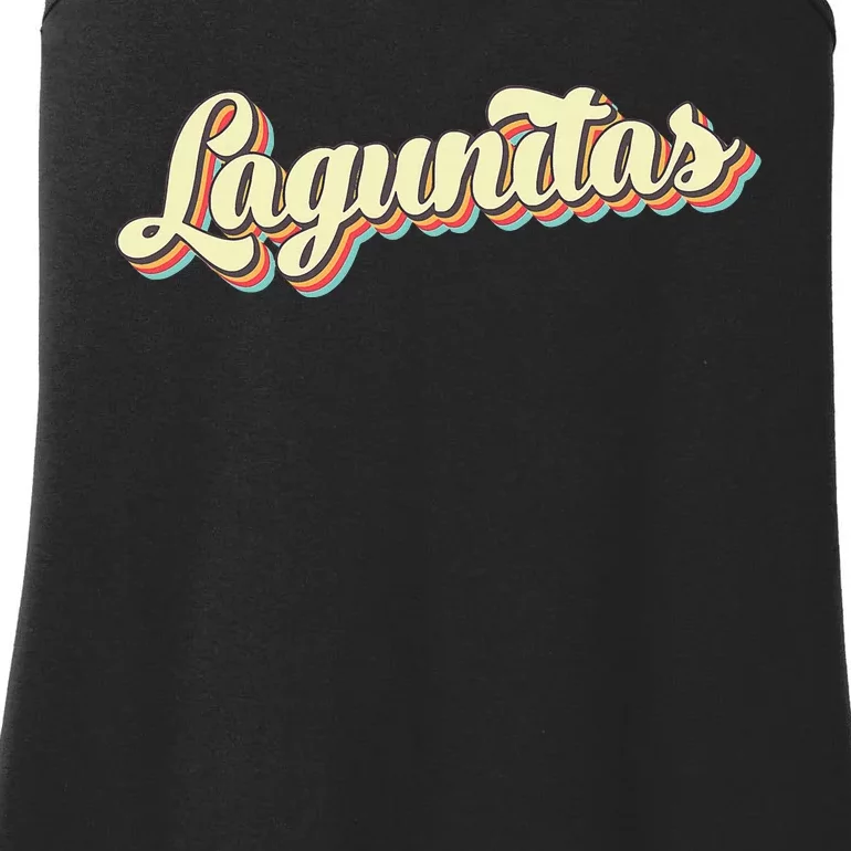 Lagunitas Retro Art Baseball Ladies Essential Tank