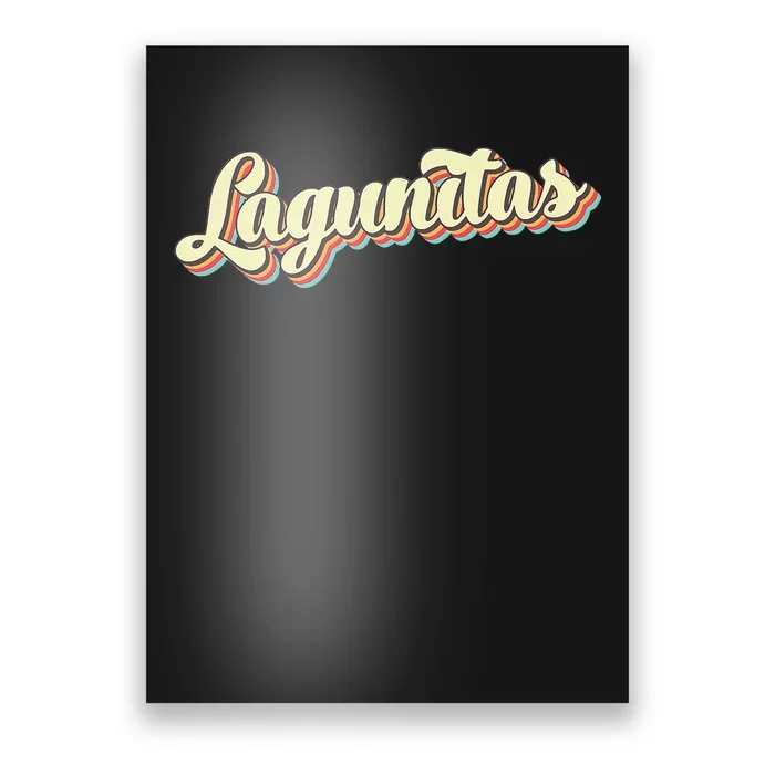 Lagunitas Retro Art Baseball Poster