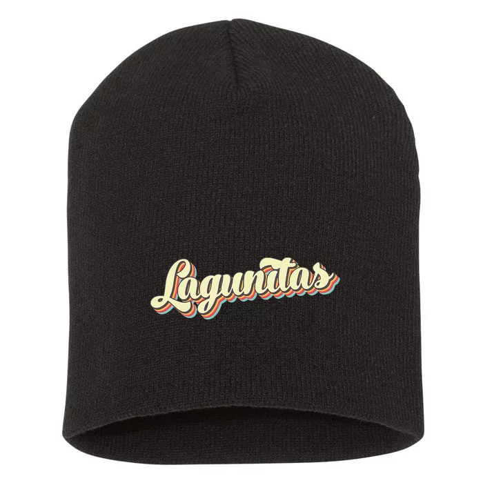 Lagunitas Retro Art Baseball Short Acrylic Beanie