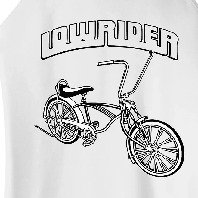 Low Rider Bicycle Chicano Cholo Lowrider Bike Women’s Perfect Tri Rocker Tank